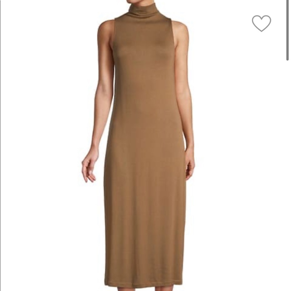 Vince Mockneck Camel dress
